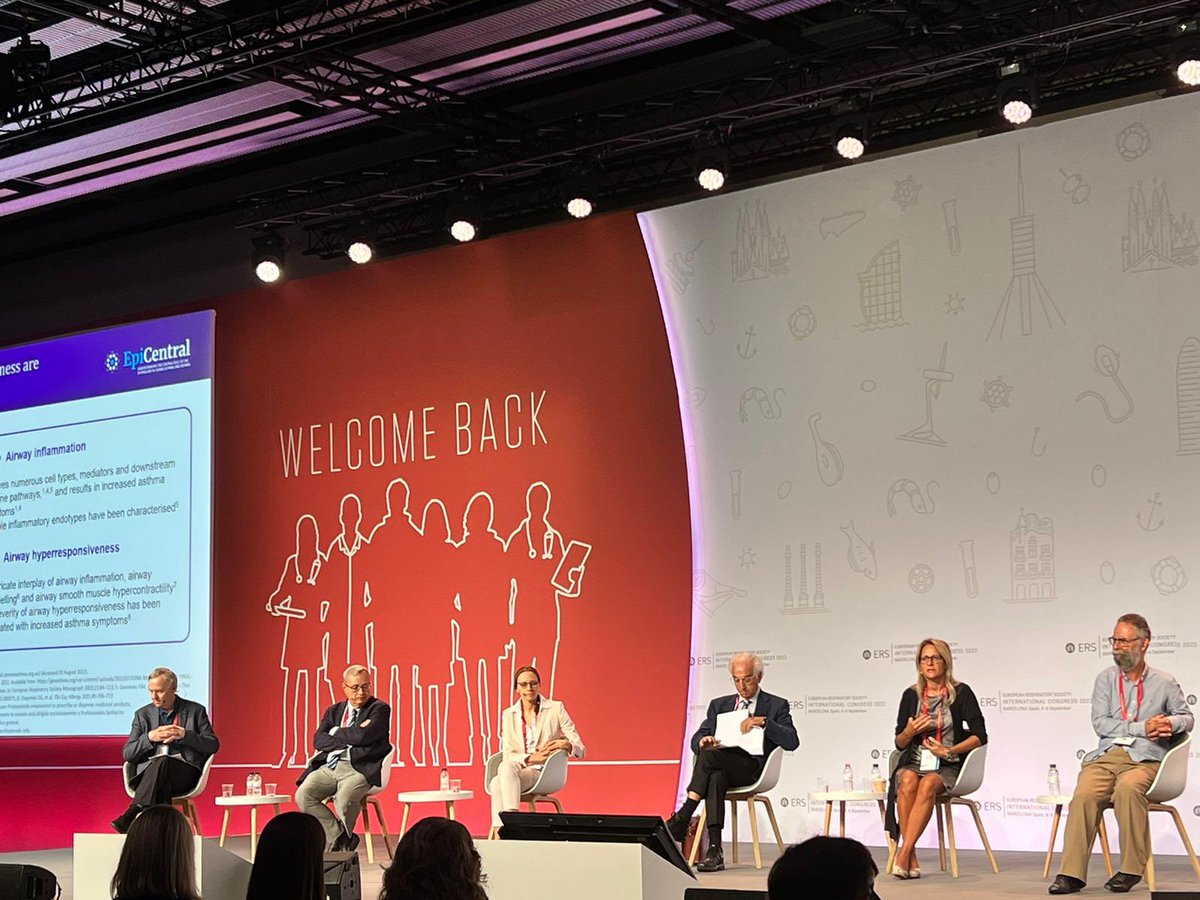 roglianp's tweet photo. it was great this morning to be among such prestigious colleagues at the #ERS #ERSInternationalCongress2022 Early Morning Symposium: “Heterogeneity of inflammation in asthma: a matter of airway epithelium?” @CPorsbjerg https://t.co/xDrFHQwQ0n