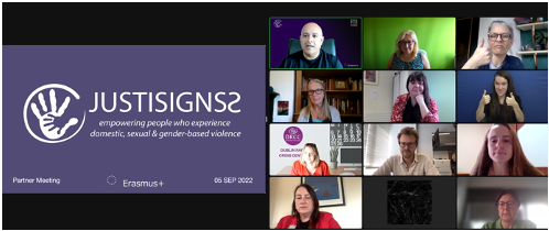 JUSTISIGNS2's tweet photo. Great to see the team on Zoom this morning, planning the final phase of #Justisigns2. One big bug-bear is the cost of #OpenAccess publishing but we are looking at the best ways of sharing our findings in a broad range of venues. What would you like to see? #OpenScience https://t.co/r3Y6D7MTYg