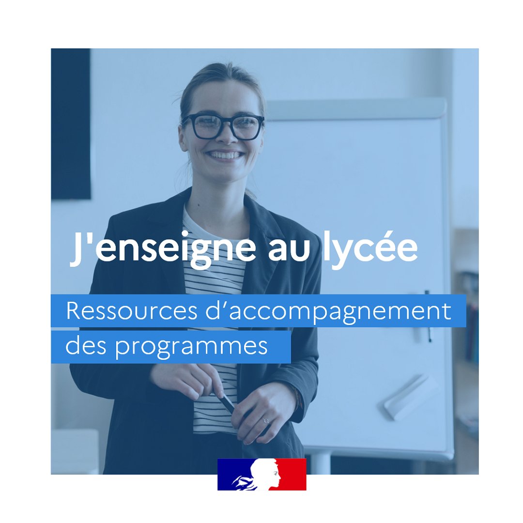 Eduscol's tweet photo. 📍Des ressources pédagogiques accompagnent la mise en œuvre de chaque programme d'enseignement du lycée.

- Consultez pour la voie #VoieProfessionnelle ▶ https://t.co/payDJk7cnm
- Consultez pour la voie générale et technologique ▶ https://t.co/Pgnyb3Agvu https://t.co/WodtlH82ph