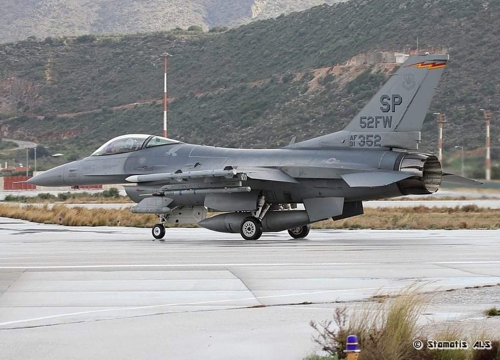 Stam_A337's tweet photo. 🇺🇸 USAFE
F-16CM Block 50, s/n 91-0352
480FS "Warhawks"
Souda AFB
#Usafe #f16 #soudaAfb #warhawks #480fs @HQUSAFEAFAF @usairforce https://t.co/ylkmNilnPj