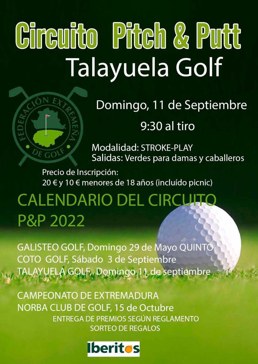 Federación Extremeña de Golf tweet media