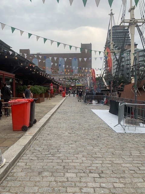 NuGroupServices's tweet photo. What were you up to this weekend?☀️
Our team was distributed around @TobaccoDockLon for #Meatopia!🥩
We had a range of supervisors and operatives on site to assist with the build, show and post cleans of the event alongside #wastemanagement, #litterpicking and #toiletcleaning! https://t.co/ui8HGAgMoy