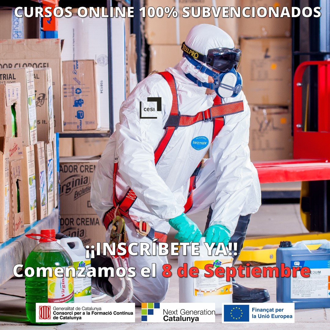 📣 Inscríbete en nuestros cursos online, 100% #subvencionados, dirigidos a personas trabajadoras en toda España y desempleadas en Cataluña:

cesi-iberia.com/inscripcion-fo…

🏃 Arrancamos el jueves 8 de Septiembre

#Formarparatransformar #formacion #FonsUECat #FonsREACT-EU <a href="/fpo_continua/">Formació contínua</a>