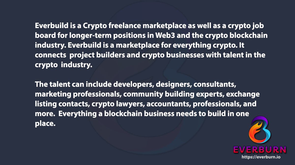 EverburnToken's tweet image. Whitepaper snippet #4 🤓

#Everbuild #Avax $EVB #web3jobs #Crypto