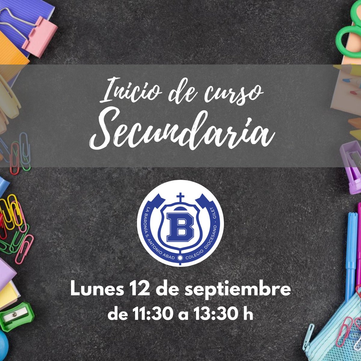 Iniciamos un  nuevo curso lleno de novedades.
labaroniagilet.edu.es/iniciamos-un-n…