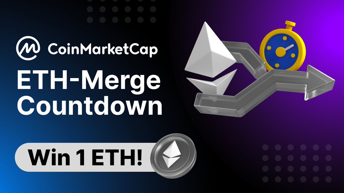 There's so much to discuss regarding the #ETH Merge! 📢
And #CMC has the right platform for you to share your thoughts 🔥

Introducing the #CMCETHMerge special page, where you can acquire all # ETHMerge-related news under one platform 👇

Details: coinmarketcap.com/events/eth-mer… 

<1/7>