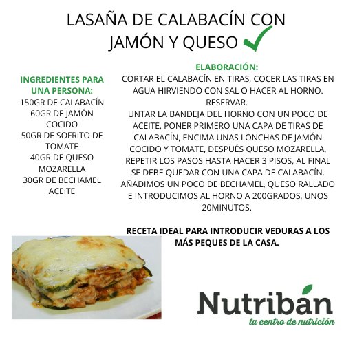 Comenzamos la semana con una #recetafacil que va gustar a grandes y pequeños. Tanto para comida de medio dia o cena. 

☆ Comienza a sentirte bien con nuestro equipo de #nutricionydietetica

#lasañadecalabacin 
#recetas #salud #verduras #cenas #comidas #alimentacionfamilia