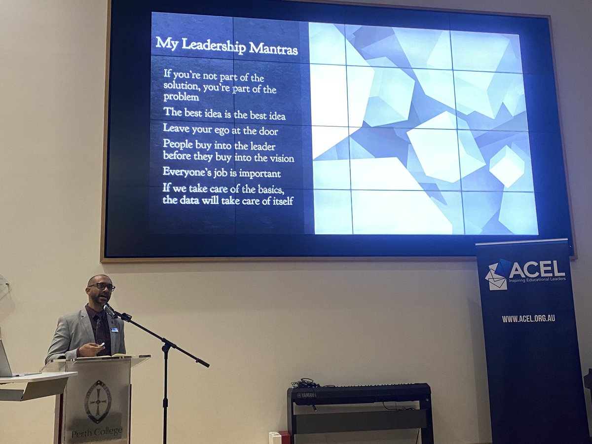 -If you’re not part of the solution, you’re part of the problem
-The best idea is the best idea
-Leave ego at the door 
-People buy into the leader before the vision
-Everyone’s job is important 
-Take care of the basics &amp; the data will take care of itself  @nielsmith_WAPPA