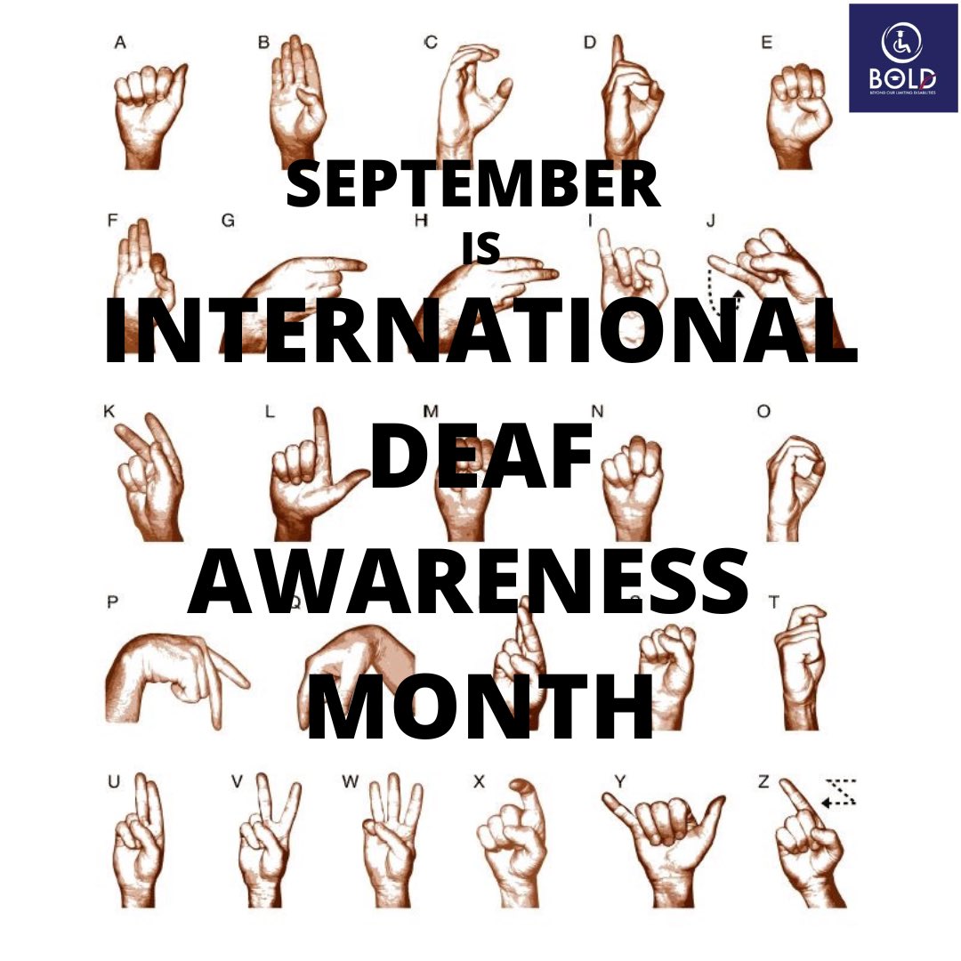 Take time to learn more about the Deaf Community this month.