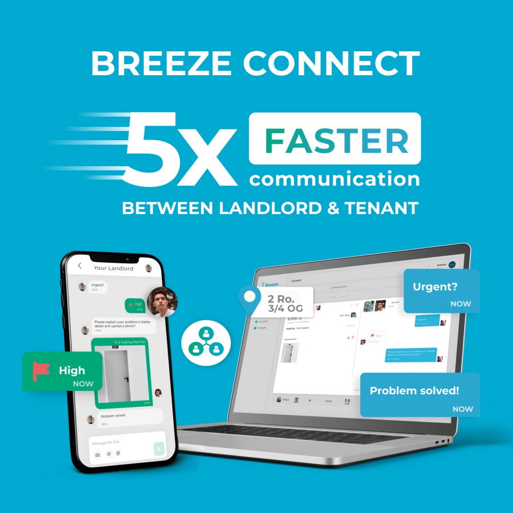 #Breeze CONNECT 📲🧑‍🤝‍🧑 ist die ultimative Lösung, die Ordnung und Leichtigkeit in Ihre tägliche #Kommunikation und Ihrem #Taskmanagement mit Ihren bestehenden #Mietern bringt.
✅🕑Chatten mit Mietern in Echtzeit
👉mehr entdecken: breeze4me.de
#RealEstate