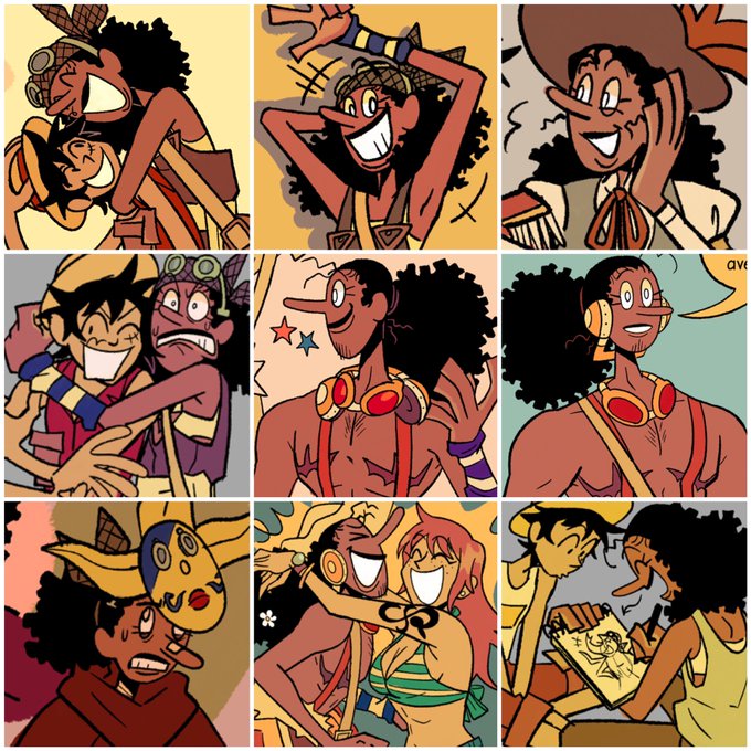 i have drawn so many usopps in the last like 2 months, it is sick 