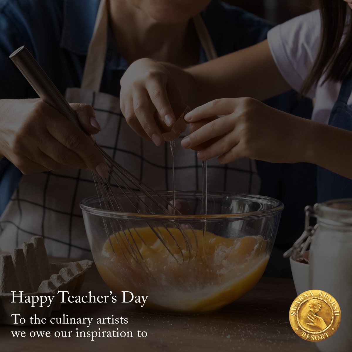 Jamie Oliver, Gordon Ramsay, and Vikas Khanna are just a few of the many chefs who are teachers and inspirations for the culinary experience at Swarna Sparsh. Experience our rendition of these world-class chef’s teachings this Teacher’s Day.

#SwarnaSparsh #HappyTeachersDay https://t.co/nEGg5iYmhp