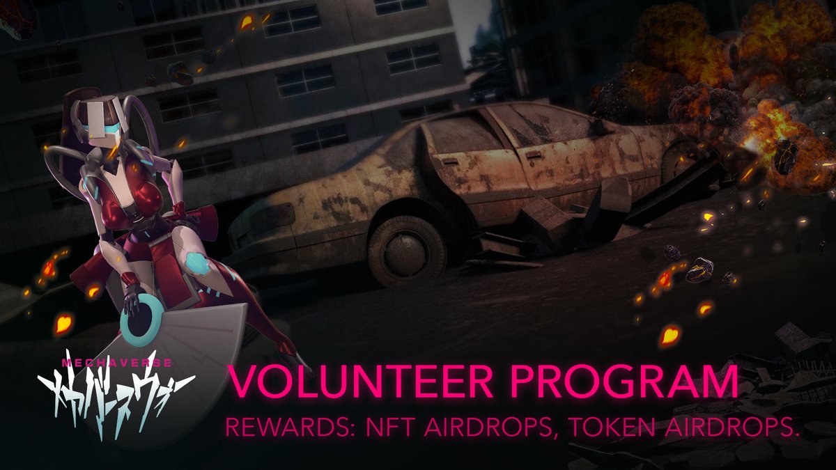 📢Volunteer Program

🤖We grant the following 🔰 Volunteer status::

🔹Yellow mark: Volunteer status

🔹White Mark: Preparatory Volunteer Status

👇Details：

docs.google.com/spreadsheets/d…

➡️Retweet this tweet, enter the discord and create a ticket to claim their identity. 💡