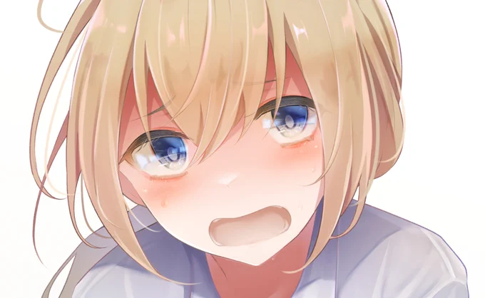これは比較的可愛く描けたと思うお顔 