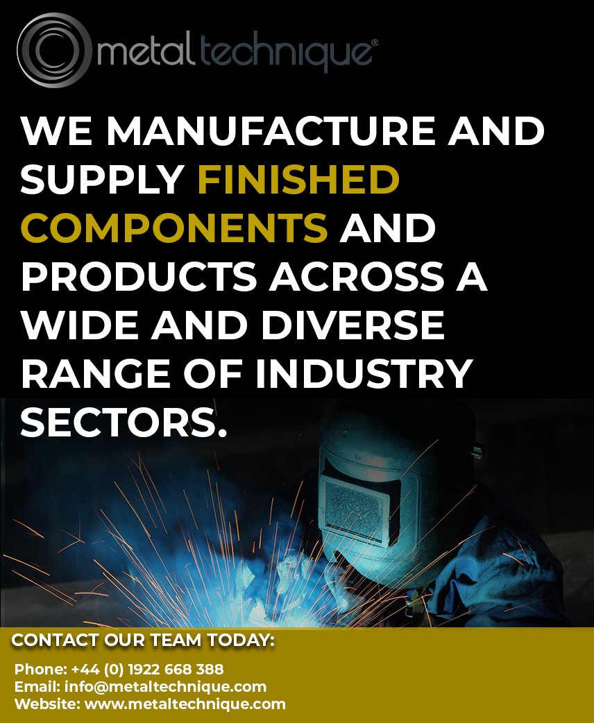 metal_technique's tweet photo. With over 60 years of combined experience, our skilled #engineers have the expertise to #manufacture high-quality products and #components.
Bespoke orders are also available upon request,
contact our team for more information:
Website: https://t.co/lb0TFIBaK0
#fabrication #metal https://t.co/PXs8Ir0RlU
