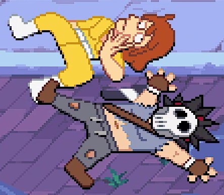 pocoslip's tweet photo. April O'Neil and Casey Jones getting "Pancaked" Together 🥹
#TMNT #TMNT1987 #ShreddersRevenge #AprilONeil #CaseyJones #TeenageMutantNinjaTurtles #Cartoon #80s #Capril #FredWolf #Dotemu #TributeGames https://t.co/TvbldRBXyA