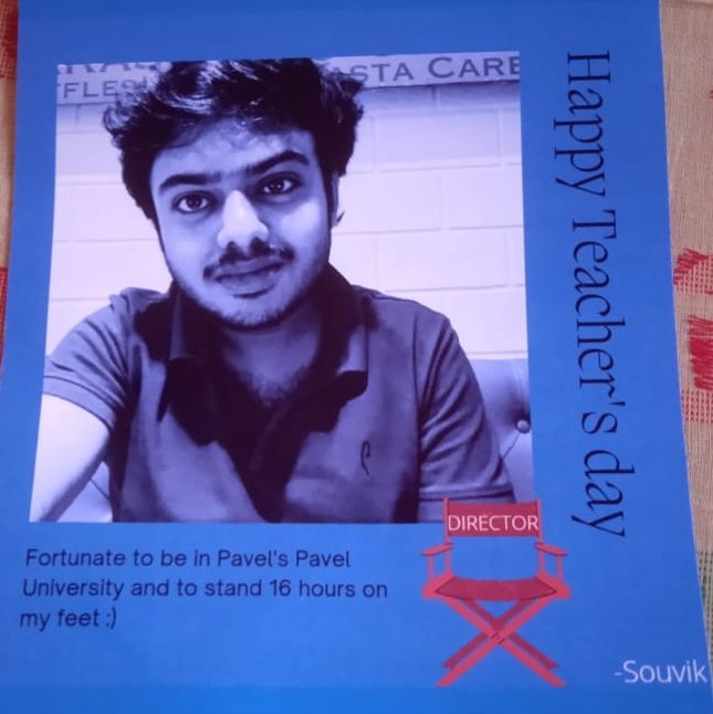 Thanks Souvik, for joining the army!!