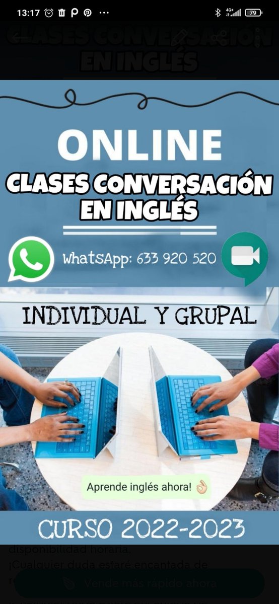 mmmpsicologa's tweet photo. Tengo horario de tarde en el máster pero tras cinco años de experiencia estoy segura de que puedo seguir ayudando a que se disfrute del inglés, me ayudariaís un montón dándole RT 🙌🏼✨☺️🇬🇧🇺🇸 https://t.co/xnTk8Sgoi9
