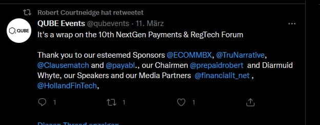 ebit4u's tweet photo. oh, each time chairman @prepaidrobert runs a new payment conference I feel scared and have to warn retail customers. Watch out for new financial crime enablers. #Moorwand, #RobertCourtneidge, #Swisspro, #UPCConsulting, #failing FCA. https://t.co/xA5uFKAbZf