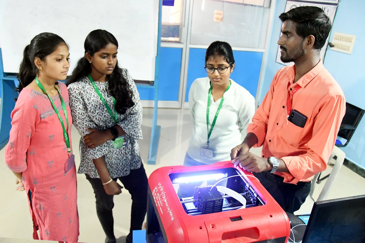 VelTech_Univ's tweet photo. @DeemedVel conducted ๐๐๐ง๐๐ฌ ๐จ๐ง ๐๐ซ๐๐ข๐ง๐ข๐ง๐ ๐ข๐ง ๐๐ ๐๐ซ๐ข๐ง๐ญ๐ข๐ง๐ for First Year Students
View Gallery: https://t.co/1pRZzJiQcl
#VEL_TECH #Veltech #training #3Dprinting #students #college #education https://t.co/PfP7KXXIZG