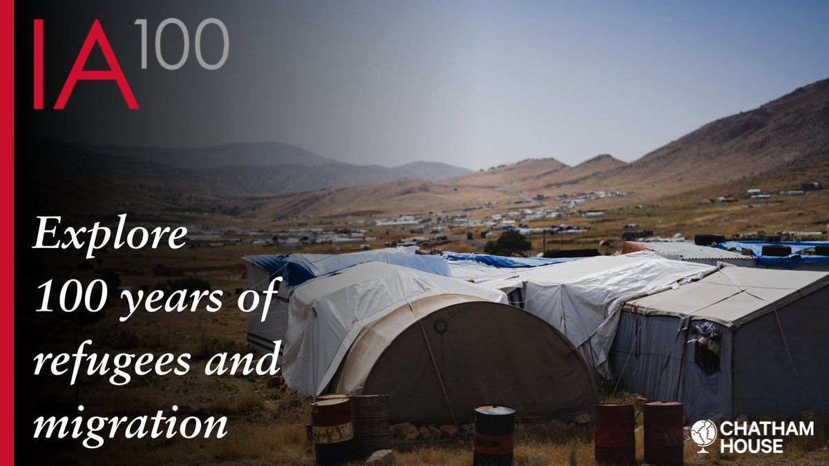 IAJournal_CH's tweet photo. 🚨 Final week to access our Archive Collection on refugees and migration for free! 

Read and download articles from century of analysis here > https://t.co/YG4ouEMdZC @emventuri @ChathamHouse https://t.co/dfCrUyWfJW