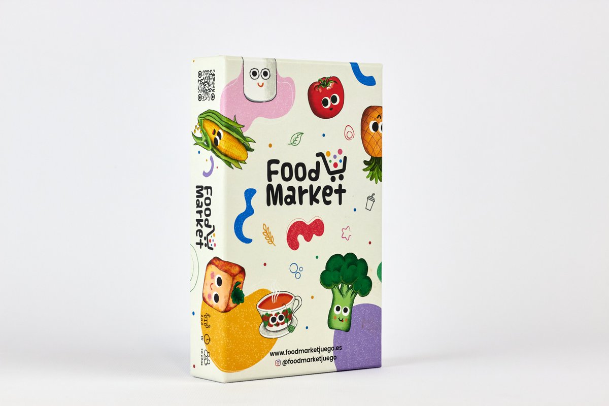 Midietacojea's tweet image. ¡Hoy es un gran día!
Tras año y medio de trabajo en su desarrollo, podemos anunciar que #FoodMarket ya es una realidad.
Un juego de mesa sobre alimentación saludable, que no es la típica propuesta rollazo de muchos juegos educativos. Os cuento 👇
foodmarketjuego.es
