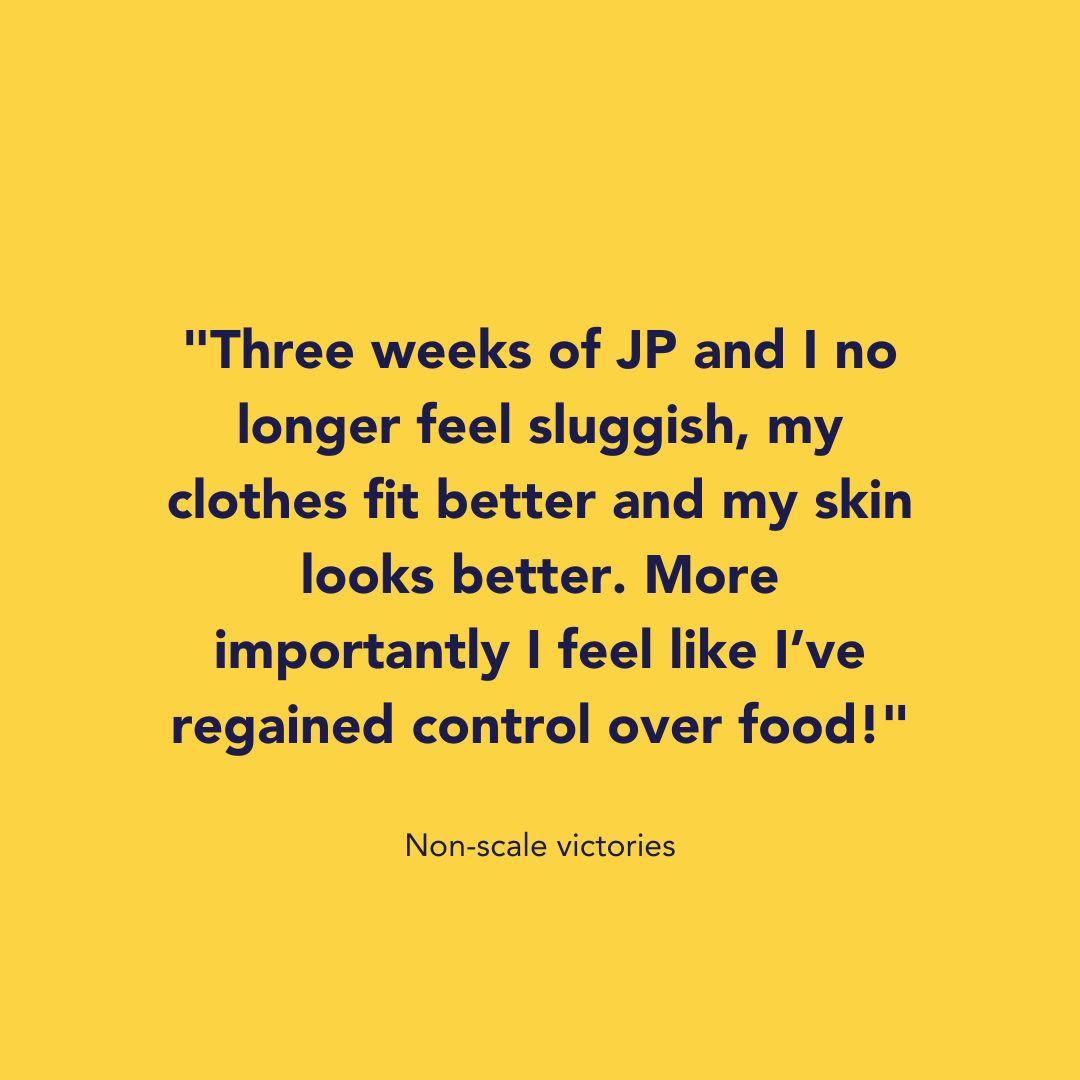 🚨 PSA: It's not always about what's on the scales 🚨

An important part of our community is celebrating #nonscalevictories, because those notable changes to your overall health and wellbeing matter just as much! 

#mondaymotivation