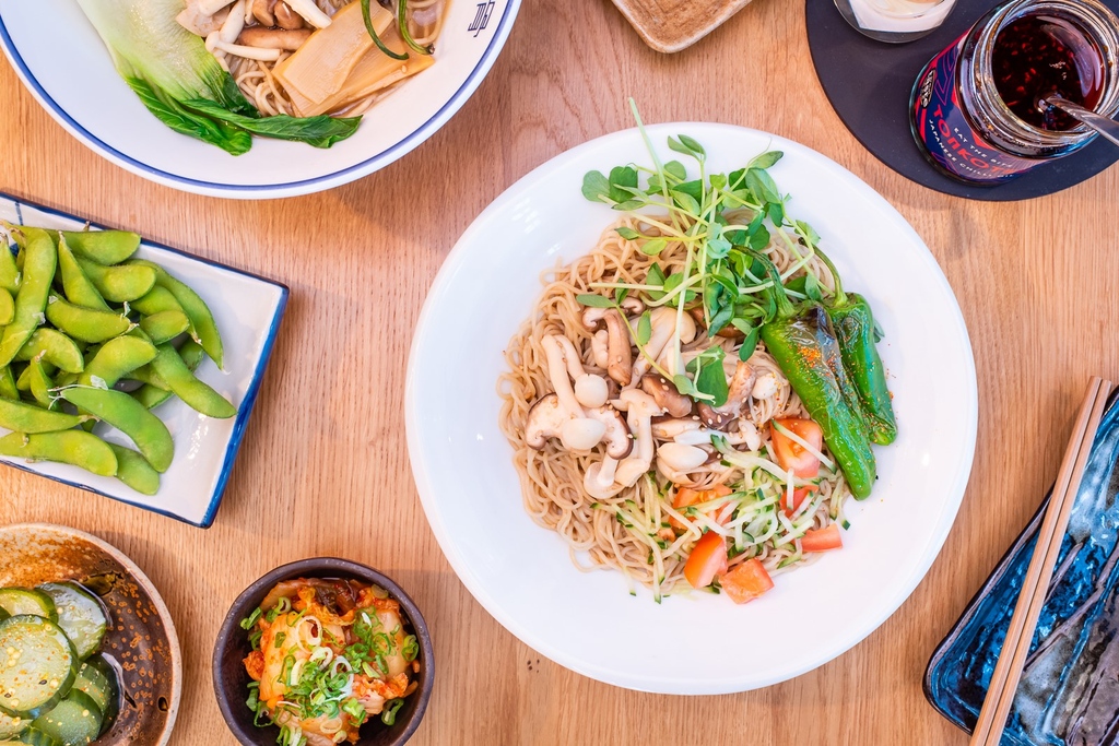 BatterseaPwrStn's tweet photo. Start your week right at Tonkotsu Battersea Power Station with their new meat-free Ra-Mondays set menu. Choose your ramen, side and a drink (including draft Kirin if you’re feeling the Monday blues) for just £15 per person! 

#BatterseaPowerStation #Tonkotsu #RaMonday https://t.co/hHkxcIs796