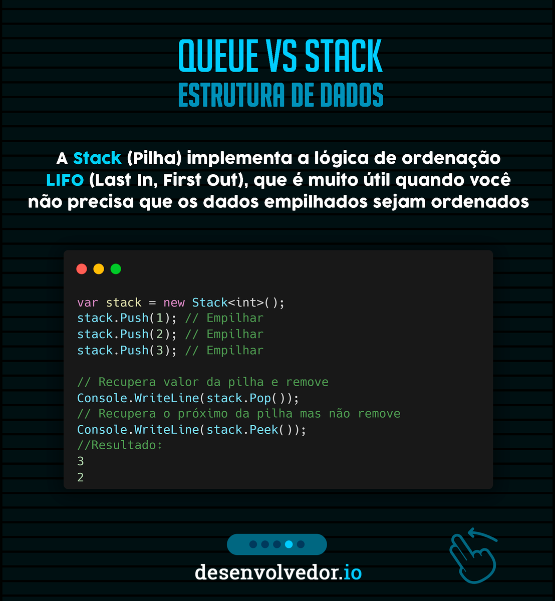 desenvolvedorio's tweet photo. Na nossa dica de hoje... π
#desenvolvedorio #dicadodev #programadores #dotnet https://t.co/23CAH3ekoL