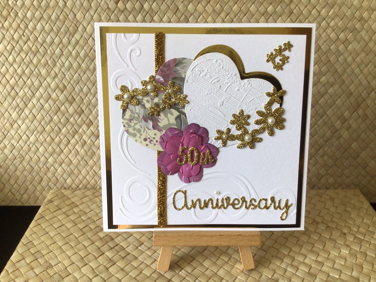 cardsallacarta's tweet photo. Good afternoon! Here’s my latest unique card for a special anniversary 💞
Golden Wedding Card - Special Anniversary Greeting - 50 Years Married https://t.co/3yIZYjKgu9
#LincsArtCraftHour #LincsConnect #TheCraftersUK #uniquehandmade https://t.co/wj8APCKQrr