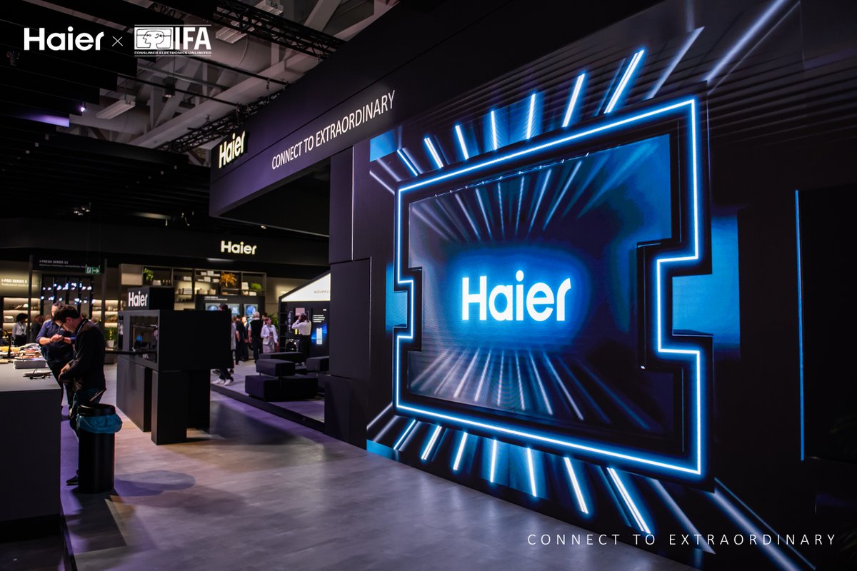 Haier_Saudi's tweet photo. تستخدم #هاير أحدث التقنيات لتقديم خدماتها وأجهزتها!فمن خلال استخدام التطبيق، تستطيع تصفح منتجاتنا واستكشاف كل ماهو جديد ومعرفة كل الفرص الاستثنائيه المقدمة لك
#Haier #IFA2022 #ConnectToExtraordinary https://t.co/8JZumDDvBb