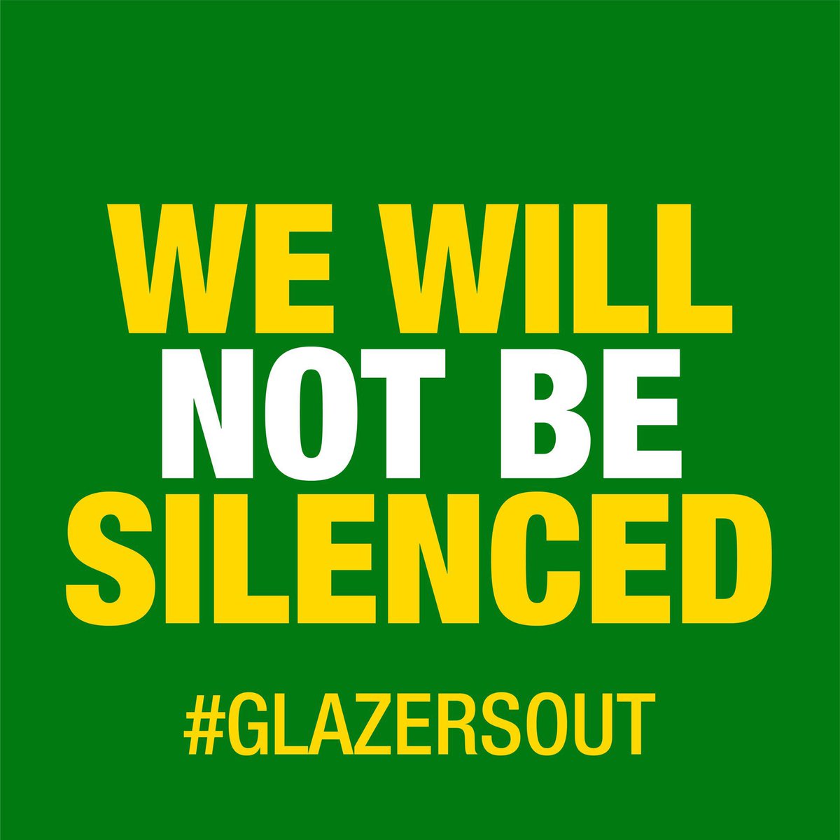 UAGMVMT's tweet image. The noise at Old Trafford was dubbed over on a live show stop trying to con fans into thinking everything is fine we want the Glazers Out and Won’t be silenced #GlazersSellManUtd