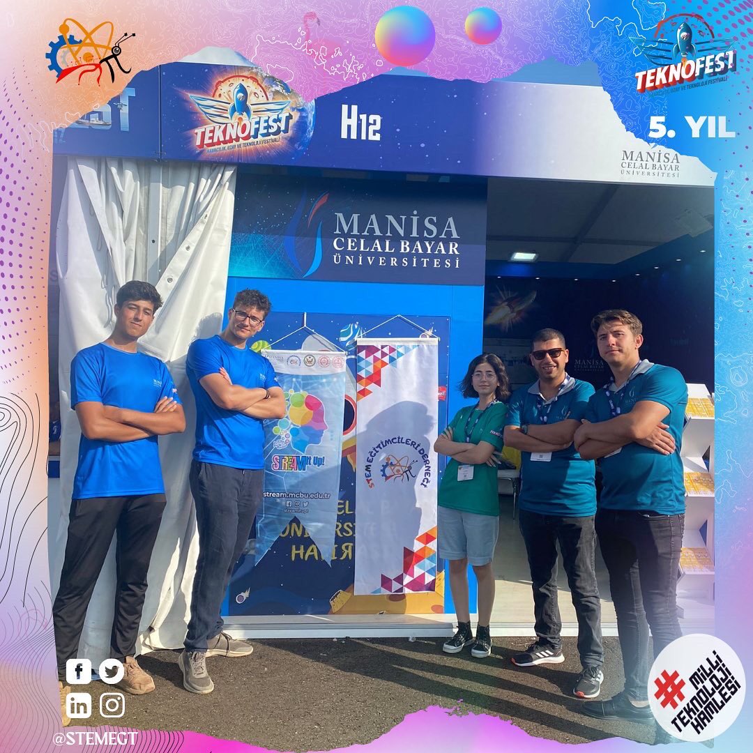 STREAMItUp1's tweet photo. Türkiye'nin ilk ve tek havacılık, uzay ve teknoloji festivali @TEKNOFEST'te @streamitup1 bilim elçilerimiz ile buluştuk. Baktıkça gurur duyduğumuz o görüntüler 👇@bayaredutr #TEKNOFEST #TEKNOFEST2022 #mcbü #streamitup https://t.co/OpMVZ9sdxb