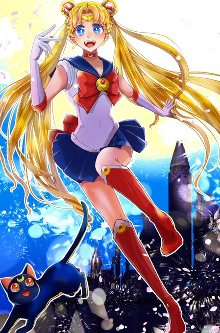#独学でここまで成長したからお前も頑張れ比較対象が9年差のセーラームーンしかなかった件について。 