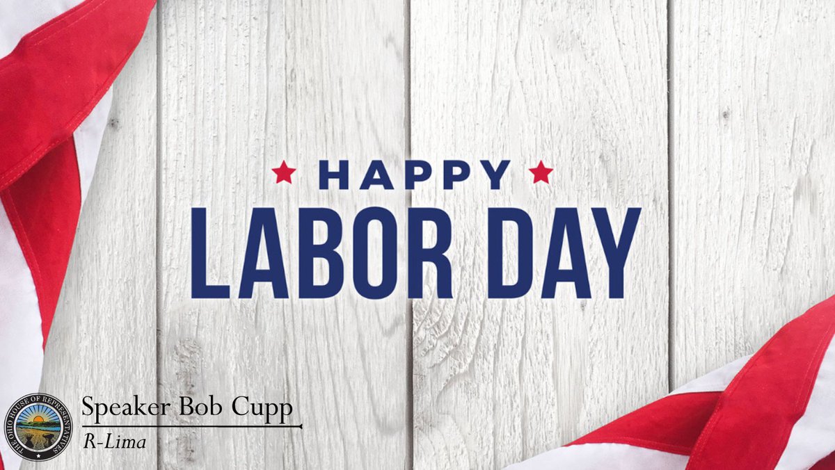 Today, we salute all of Ohio’s working women and men whose talents and drive contribute so much to our state and country.