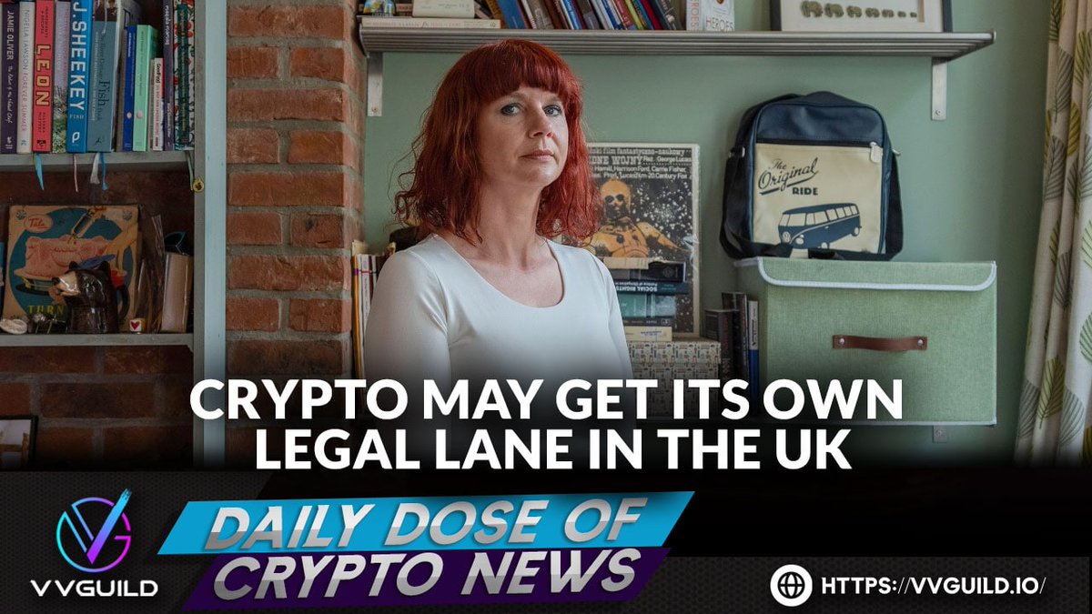 VVGuildOfficial's tweet photo. DAILY DOSE OF CRYPTO NEWS 🗞🗓

Britain’s Law Commission proposed crypto to be under a separate category in English property law which could pave the way for an international standard 💯

📃Read here: https://t.co/tfkGuwSwVS

🌐https://t.co/eryjBadBSK

#VVG #VVGuild #CryptoNews https://t.co/WLsFf4AaZy