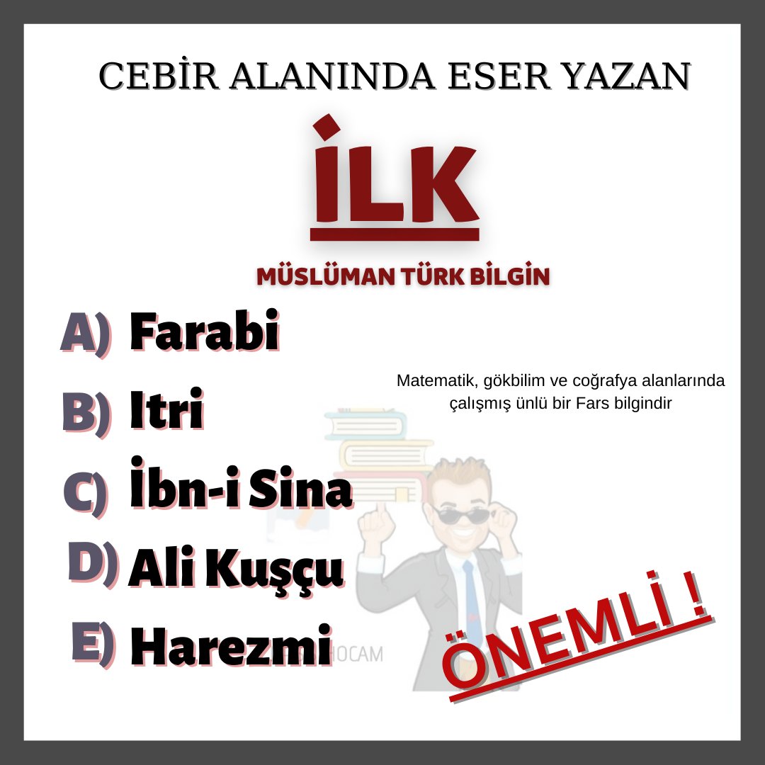 KPSS Soru Hocam tweet media