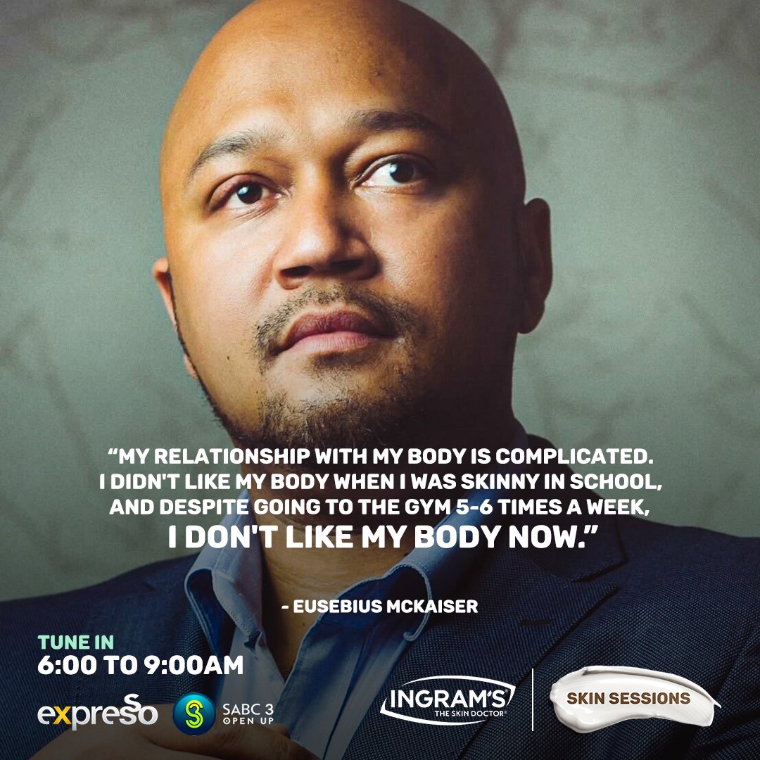 Tune into the <a href="/expressoshow/">Expresso Show</a> tomorrow for #ingramsSkinSessions and catch @Eusebius_Mckaiser as he shares his truth on Body Positivity.

#WearYourBrave #YourSkinYourBrave #IngramsSkinSessions #skinsessions