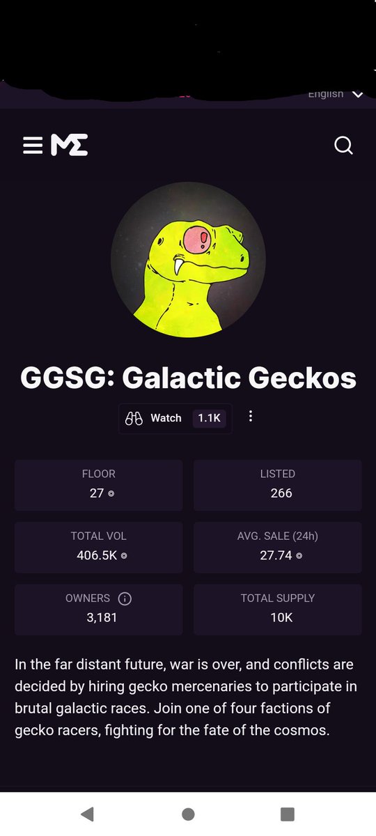 Still_Fizzy_Liz's tweet photo. This has been coming for a while now. FP will climb while the amount listed will fall. What next?
Clearly the art by @Gossip_Goblin is top tier. Iconic. Unique. Eye catching.
💎🖐️ Community lead by honest, humble and hard working Geckos @genuinearticles and @TRAPJNR. https://t.co/kMDtaotUN6