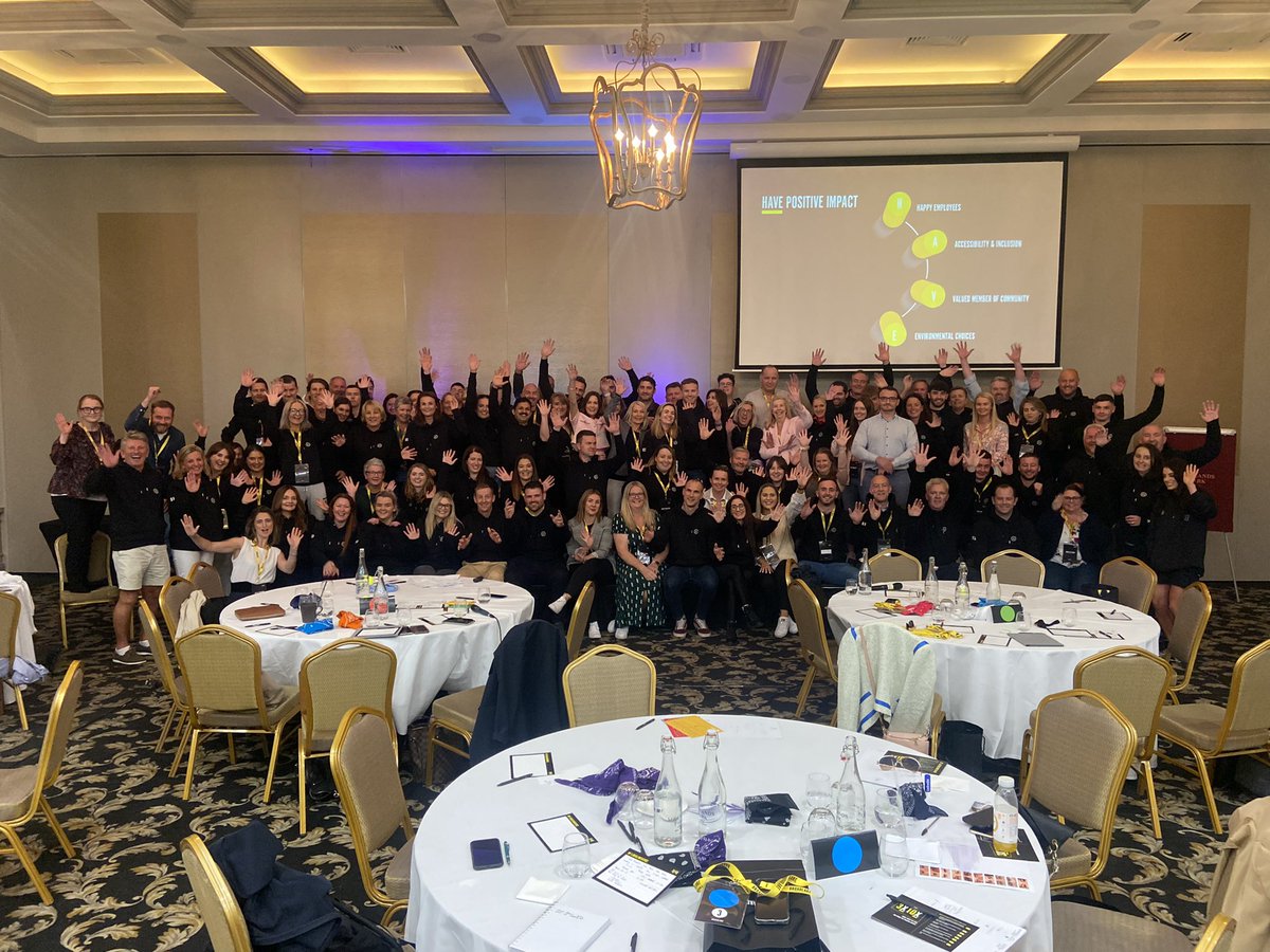 wearebroadlake's tweet image. What a fantastic day! Phenomenal to have all of our leaders together for our first in person event of 2022👏🏻 Roll on the next one! #GreatReconnection #3X10X #RealisingPotential