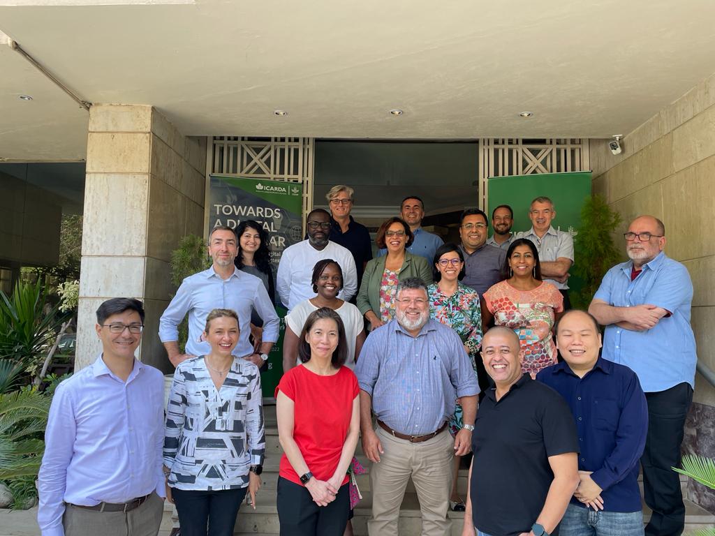 ICARDA's tweet photo. The @CGIAR Global Digital & Data Team met to put together the digital & data strategy in the context of the 2030 #One_CGIAR research and innovation plan.
Hosted by @ICARDA in Cairo. https://t.co/Kll6FYiMO6