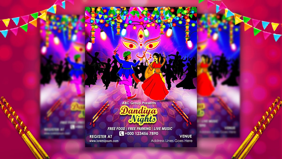 PGFXWorld369's tweet photo. Dandiya Night Poster Design | Navratri Dandiya Night Social Media Poster Design | Photoshop Tutorial
https://t.co/uisVW7rm1t
#socialmedia #design #graphics #navratri #poster #posterdesign #socialmediadesigns #graphicsdesign #graphicsdesigner #graphicdesign #graphicdesigner https://t.co/f5pJnbhufR