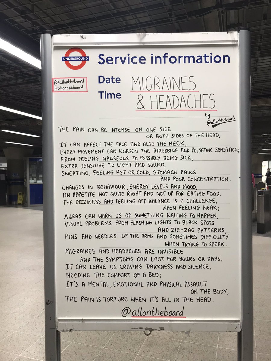 It’s Migraine Awareness Week.
There are differences between migraines and headaches, but they can both be so debilitating to the person experiencing them.

#MigraineAwarenessWeek2022 #MigraineAwarenessWeek #Migraine #Headache