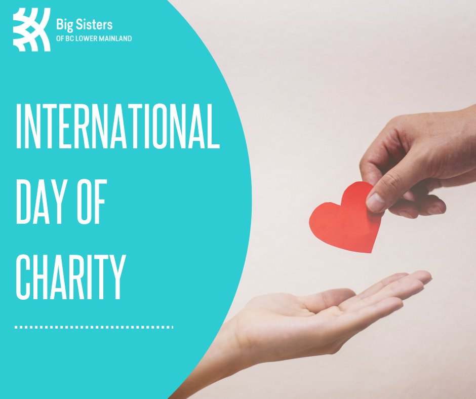 Today marks International Day of Charity! Thank you for believing in the power of mentorship. 

We'd also like to shout out our charity friends in the community for continuing to do the work that you do!
