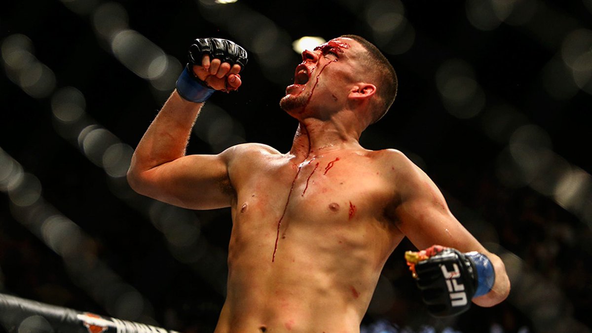 OcelotMMA's tweet photo. Nate Diaz 

UFC Career Recap 

Record 15-11 

The Ultimate Fighter 

Legend of the Game 

He faces Khamzat Chimaev this weekend.

THREAD: https://t.co/IeDZEF4Zmw