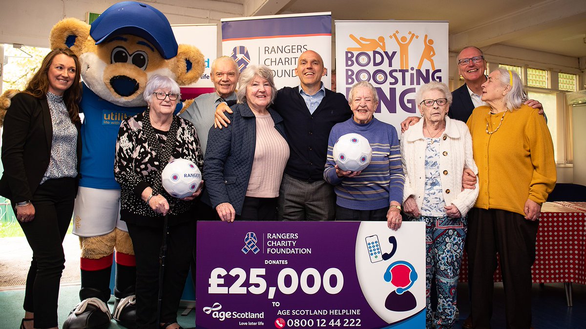RFC_Charity's tweet photo. On #InternationalDayofCharity we'd like to thank Rangers fans everywhere for fundraising and donating to the Foundation over the last 20 years.
Thanks to your generosity, we have raised over ยฃ6million in cash and in-kind donations!
#AFoundationForYou ๐
https://t.co/KscHX7oq3a https://t.co/W6BRKYhUMe