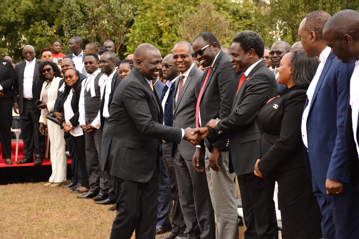 NelsonHavi's tweet photo. It was a historic day today as  we witnessed the first official function of President Dr William Ruto. https://t.co/N99yoHqGYo
