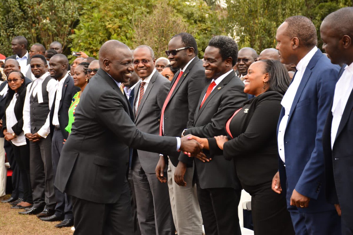 NelsonHavi's tweet photo. It was a historic day today as  we witnessed the first official function of President Dr William Ruto. https://t.co/N99yoHqGYo