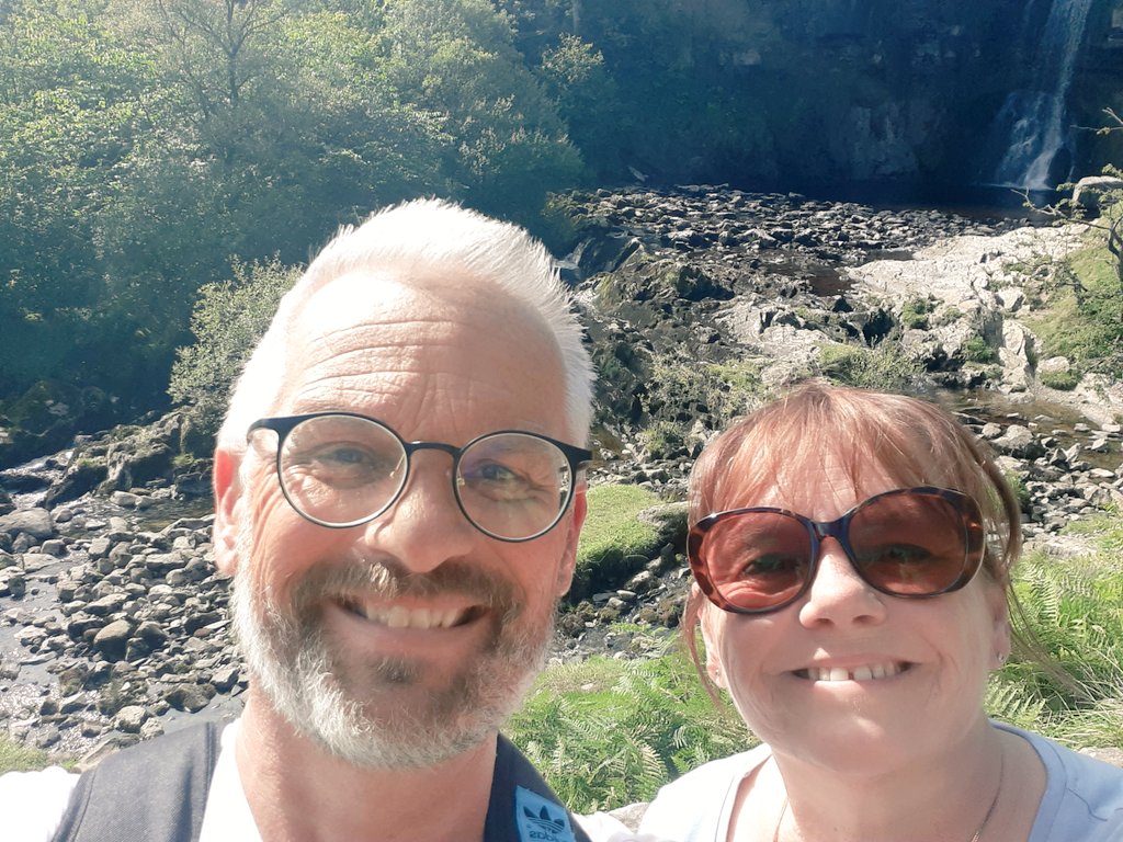 Natalienlah's tweet photo. Staycation day 1 - walking at Ingleton, beautiful day, away from the PM result "media circus". #IngletonWaterfallTrail #staycation https://t.co/2W6pDTHYhl