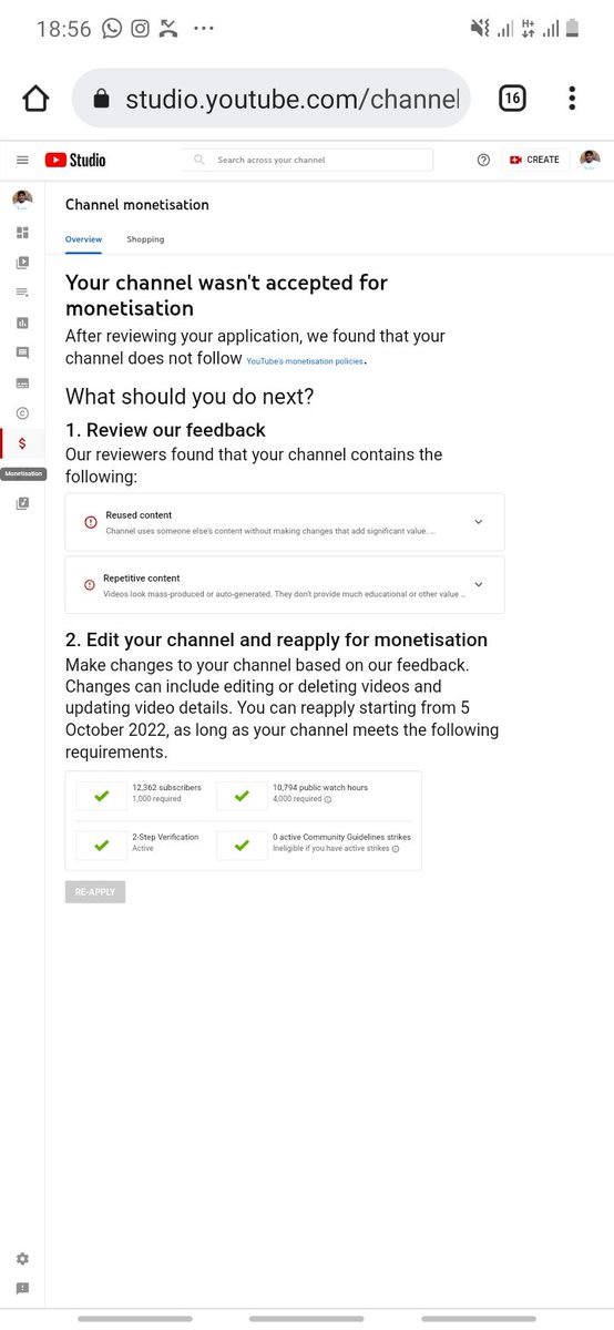 famous_teens_ug's tweet photo. @TeamYouTube It's here https://t.co/m8Bop3mH7u